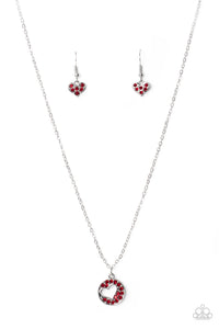 Bare Your Heart - Red Necklace Heart