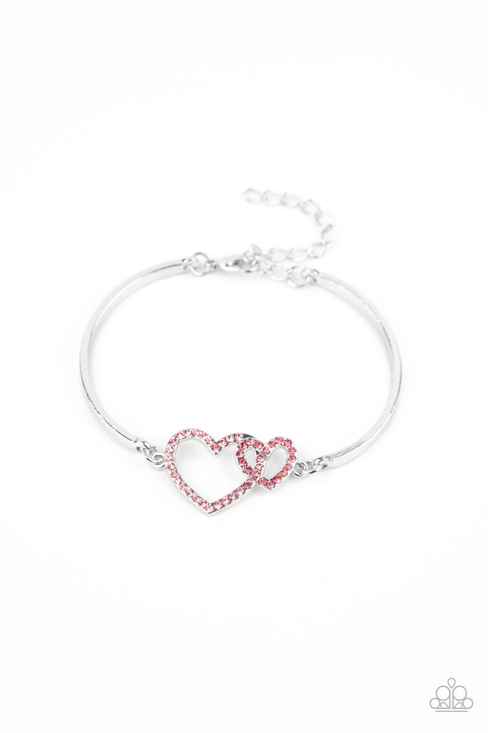 Cupid is Calling - Pink Heart Bracelet