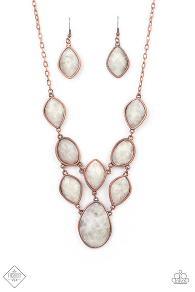 Opulently Oracle - Copper Necklace Fashion Fix Jan 2021