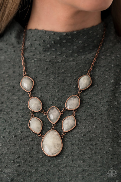 Opulently Oracle - Copper Necklace Fashion Fix Jan 2021