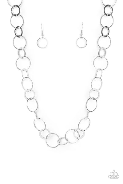 Revolutionary Radiance - Silver Necklace