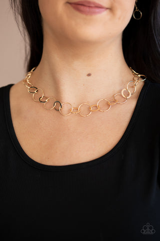 Revolutionary Radiance - Gold Necklace