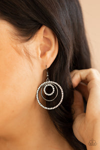 Bodaciously Bubbly - Black Gunmetal Earring