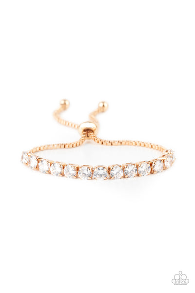 Red Carpet Rival - Gold Bracelet