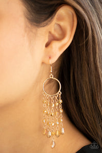 Dazzling Delicious - Gold Earring