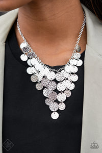 Spotlight Ready - Silver Necklace Fashion Fix February 2021