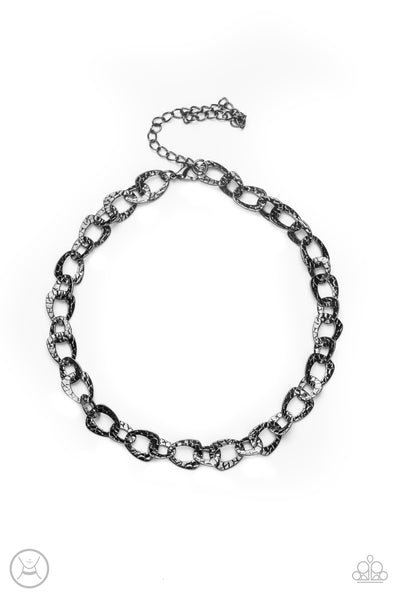 Urban Safari - Black Gunmetal Necklace