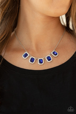 Next Level Luster - Blue Necklace