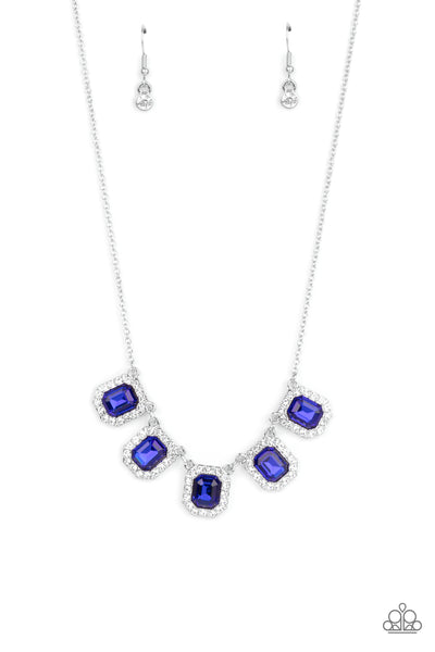 Next Level Luster - Blue Necklace