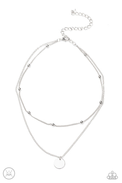 Modestly Minimalist - Silver Choler Necklace