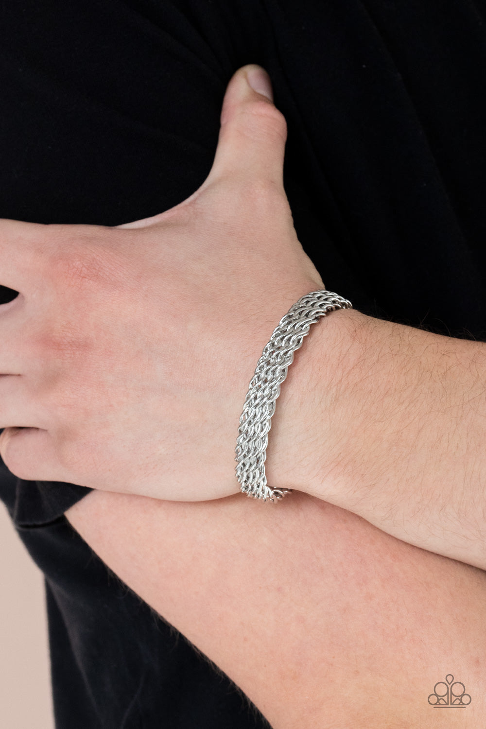 Metamorphosis - Silver Urban Men Bracelet