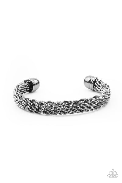 Metamorphosis - Black Gunmetal  Urban Men Bracelet