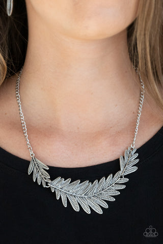 Queen of the QUILL - Silver Necklace