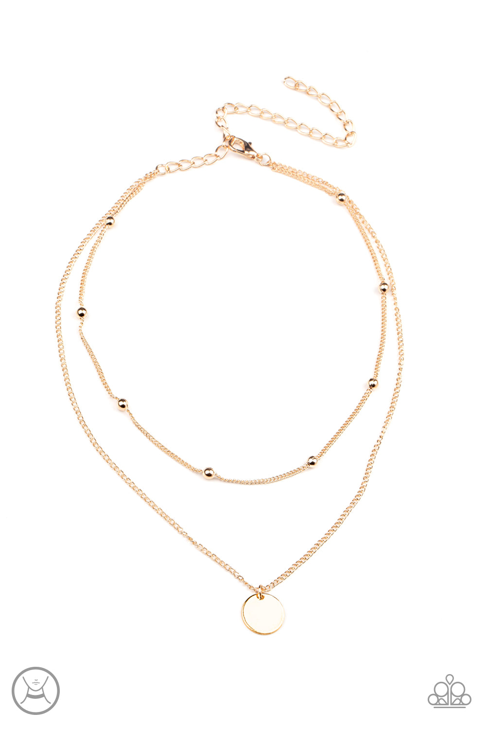 Modestly Minimalist - Gold choker Necklace