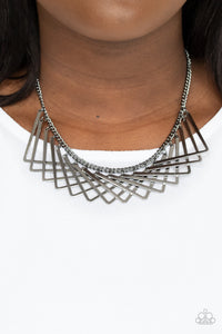 Metro Mirage - Black Gunmetal Necklace