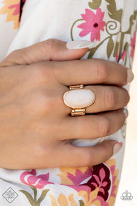 Mystical Mantra - Gold Ring Fashion Fix 09/2021