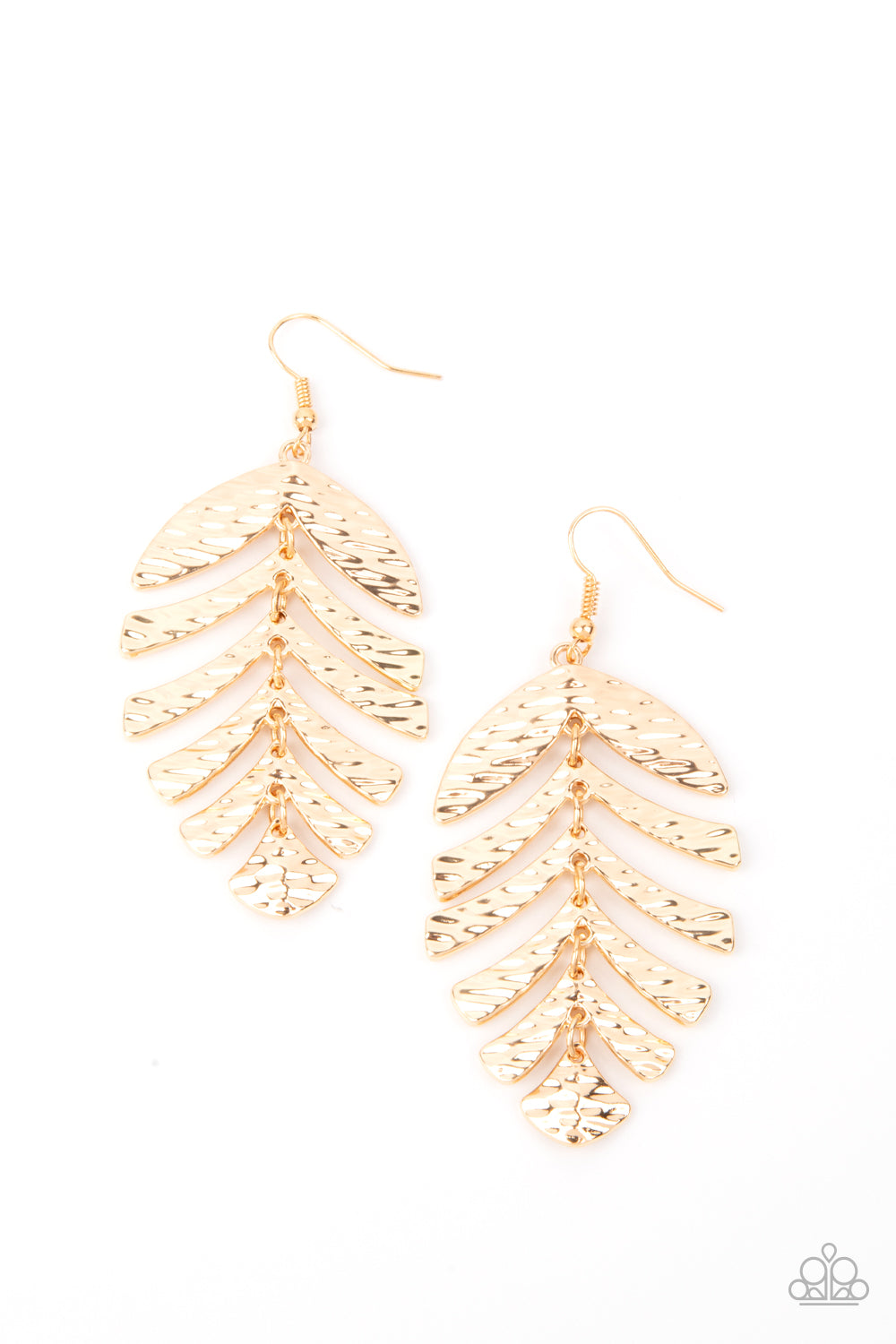 Palm Lagoon - Gold Earring