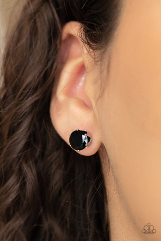 Modest Motivation - Black Earring