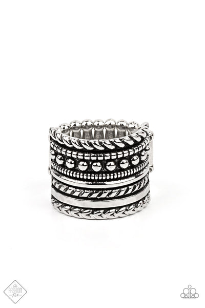 Stacked Odds - Silver Ring Fashion Fix 04/2021