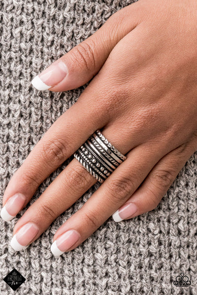 Stacked Odds - Silver Ring Fashion Fix 04/2021