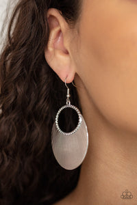 Fan Girl Glam - Silver Earring