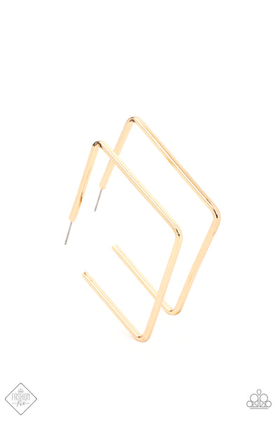 Material Girl Magic - Gold Earring Fashion Fix 04/2021