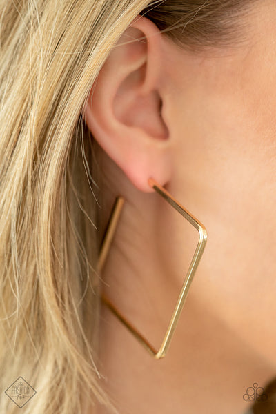 Material Girl Magic - Gold Earring Fashion Fix 04/2021