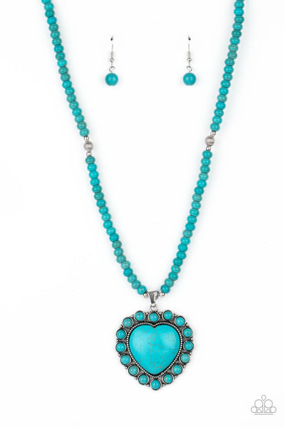 A Heart Of Stone - Blue Necklace LOP