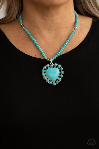 A Heart Of Stone - Blue Necklace LOP