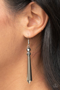 Sparkle Stream - Silver Earrings