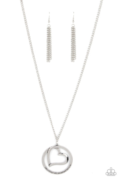 Positively Perfect - Silver Necklace Heart