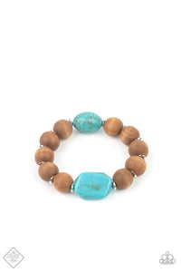 Abundantly Artisan - Blue-Fashion Fix 06/2021 Bracelet