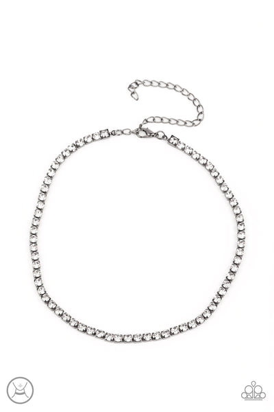 Starlight Radiance - Black Gunmetal Necklace