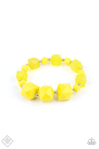 Trendsetting Tourist - Yellow Bracelet Fashion Fix July 2021