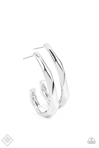 Made You HOOK Silver Earring Fashion Fix July 2021