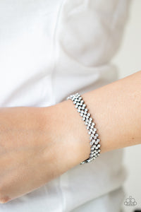 Chicly Candescent - Black Gunmetal Bracelet