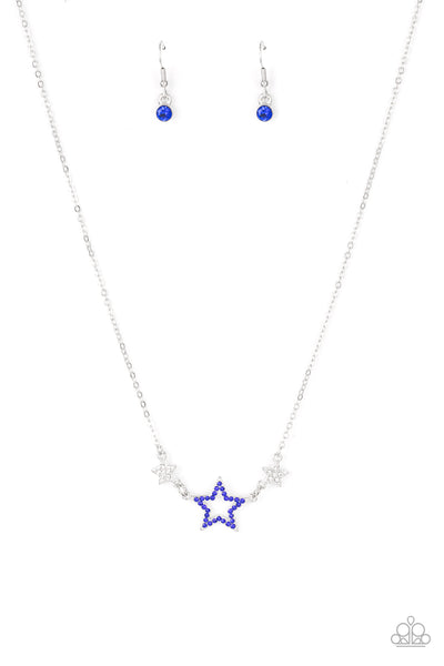 United We Sparkle - Blue Star Necklace