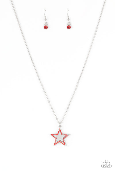 American Anthem - Red Star Necklace