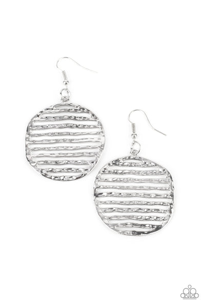 Sunrise Stunner - Silver Earring