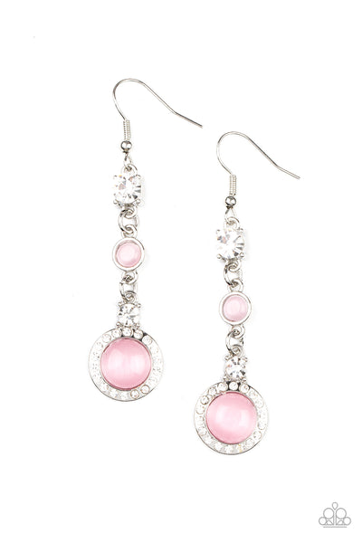 Epic Elegance - Pink Earrings