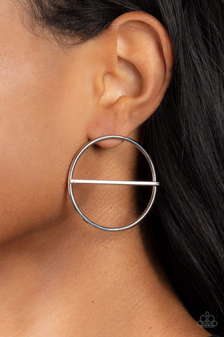 Dynamic Diameter - Silver Earrings