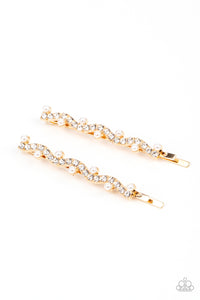 Ballroom Banquet - Gold Hair Clips