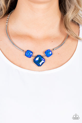 Divine IRIDESCENCE - Blue Necklace LOP EXCLUSIVES OCTOBER 2021