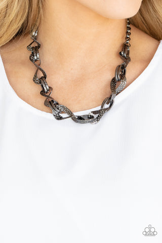 METAL of Honor - Black Gunmetal Necklace