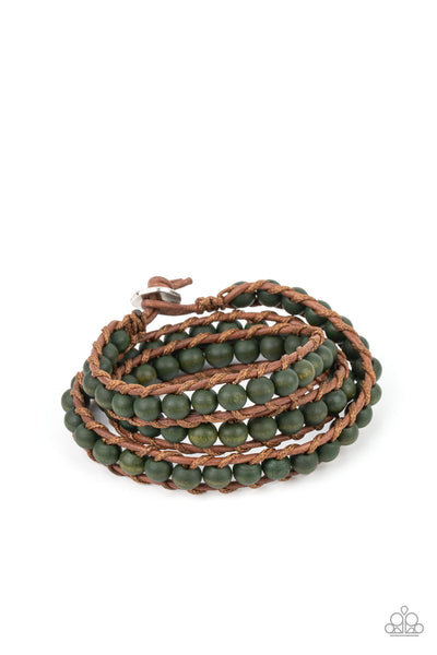 Pine Paradise - Green  Urban Bracelet