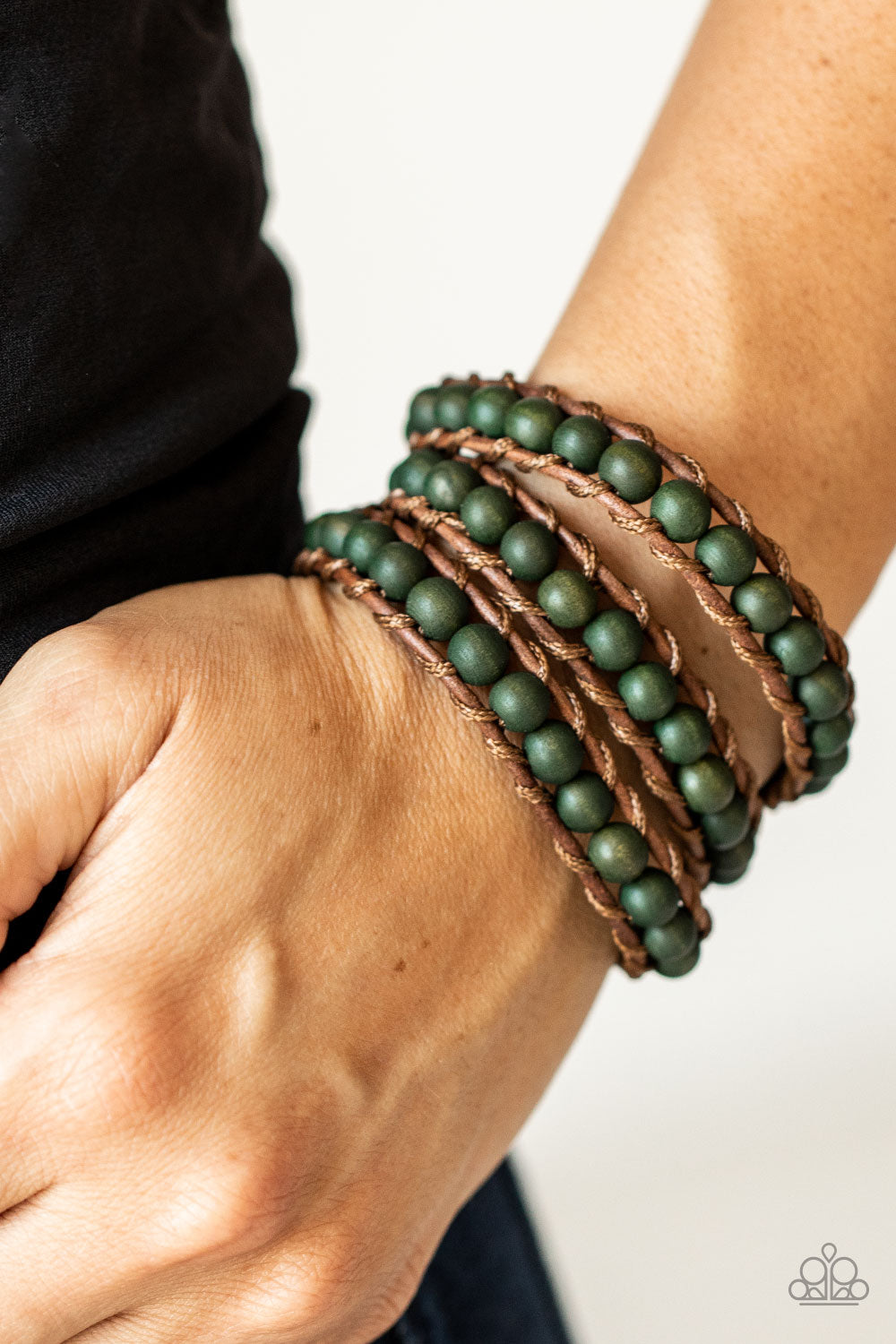 Pine Paradise - Green  Urban Bracelet