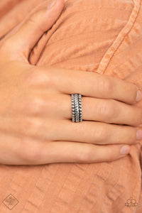 Tangible Texture - Silver Ring Fashion Fix 09/2021