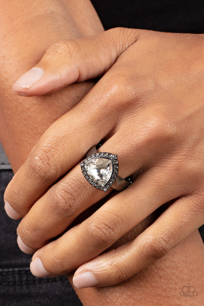 Tour de Timeless - Black Gunmetal Ring