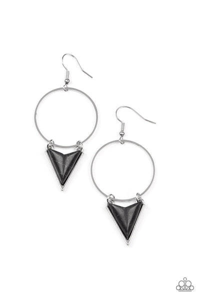 Sahara Shark - Black Earrings