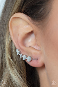 Its Just a Phase - Silver Earrings Ear Crawlers